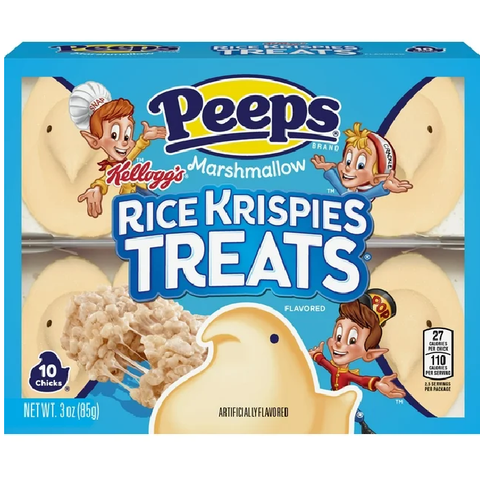 Peeps - Rice Krispies Treats-Half Nuts-Half Nuts