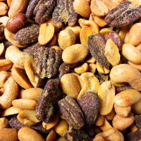 Cajun Mixed Nuts-Half Nuts-Half Nuts
