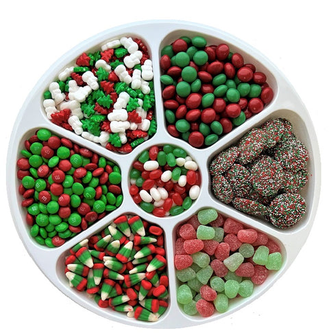 Christmas Candy Party Tray-Manufacturer-Half Nuts
