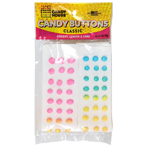 Candy Buttons-Half Nuts-Half Nuts