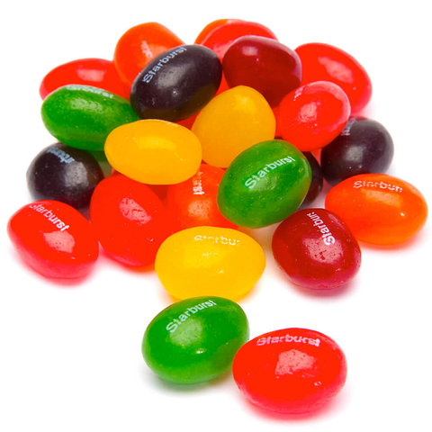Jelly Beans - Starburst-Half Nuts-Half Nuts