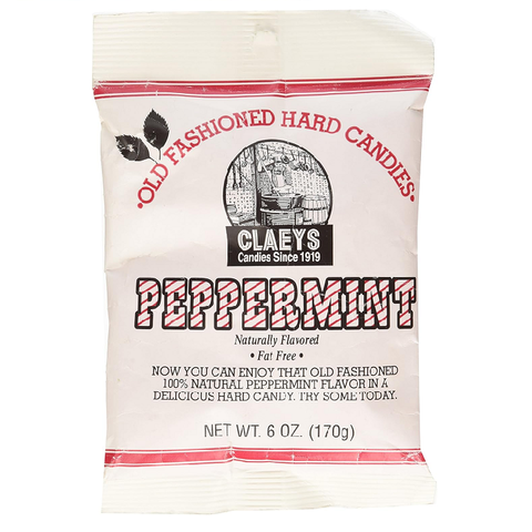 Claeys Peppermint Old Fashioned Drops-Half Nuts-Half Nuts