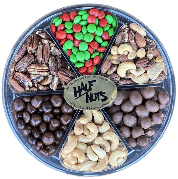Christmas Holiday Gift Tray-Manufacturer-Half Nuts