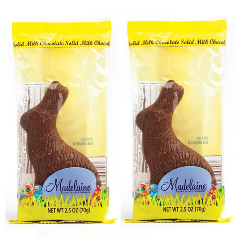 Madelaine Milk Chocolate Rabbit - 2.5 oz.-Half Nuts-Half Nuts