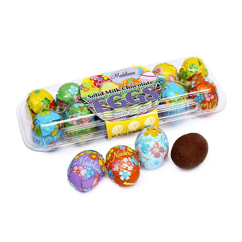 Madelaine Milk Chocolate Egg Crate-Half Nuts-Half Nuts