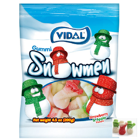 Vidal Gummi Snowmen-Half Nuts-Half Nuts