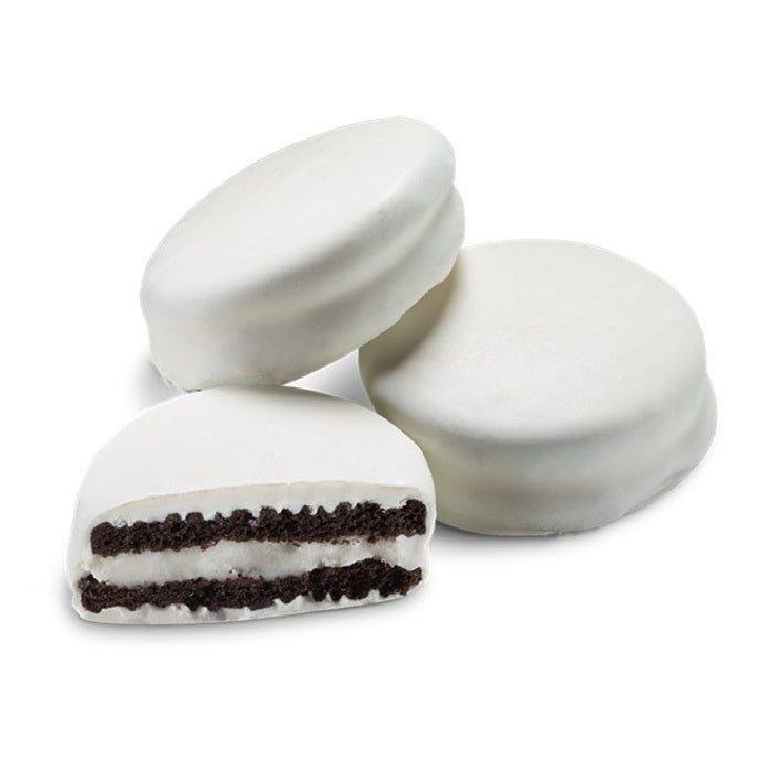 Vanilla Yogurt Double Stuffed OREO® Cream Filled Cookie-Half Nuts-Half Nuts