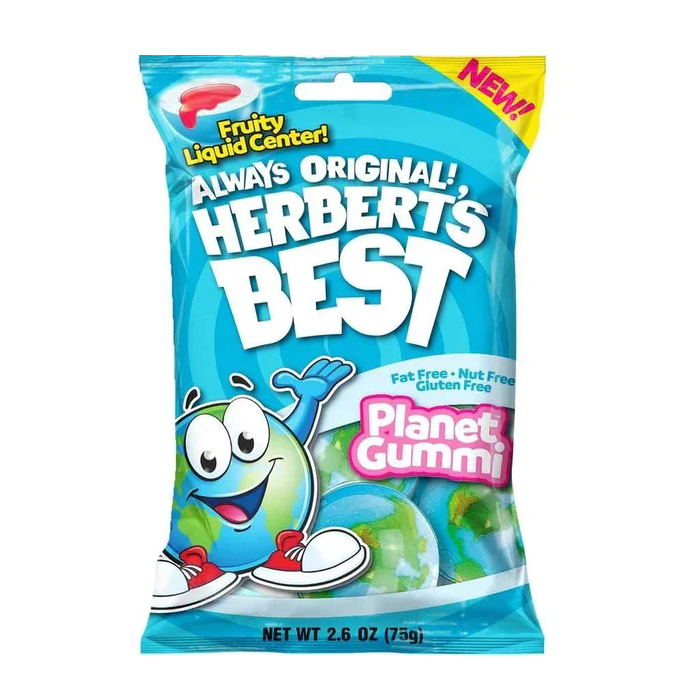 Herbert's Best Gummi Planet-Half Nuts-Half Nuts