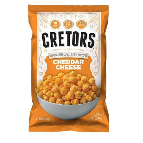 Cretor's Cheddar Popcorn-Half Nuts-Half Nuts