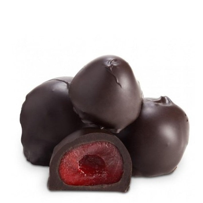 Dark Chocolate Cherry Cordials-Half Nuts-Half Nuts