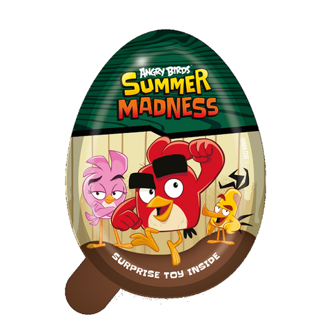 Surprise Eggs - Angry Birds Summer Madness-Half Nuts-Half Nuts