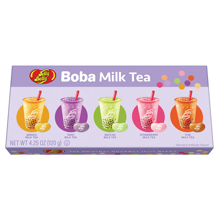 Jelly Belly Boba Milk Tea-Half Nuts-Half Nuts