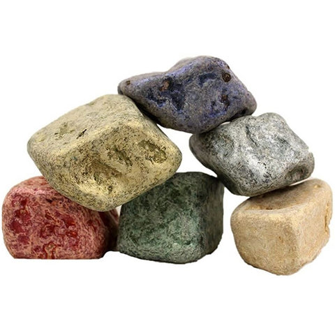 ChocoRocks Gemstone Boulders- 8 oz-Half Nuts-Half Nuts