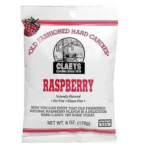 Claeys Raspberry Old Fashioned Drops-Half Nuts-Half Nuts