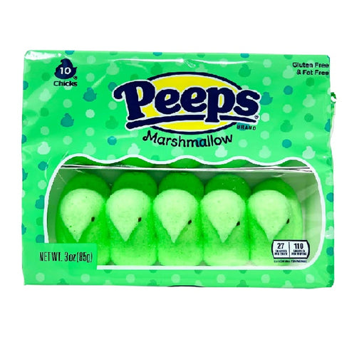 Peeps - Green Chicks-Peeps-Half Nuts