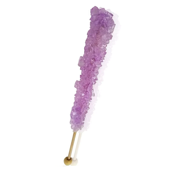 Rock Candy - Lavender Chrystal Stick-Half Nuts-Half Nuts