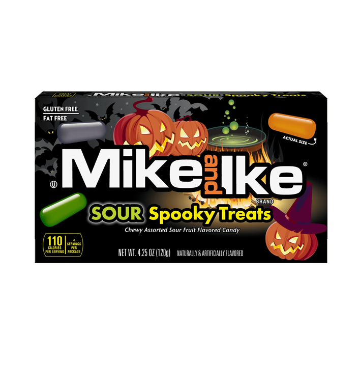 Mike and Ike Sour Spooky Treats-Half Nuts-Half Nuts