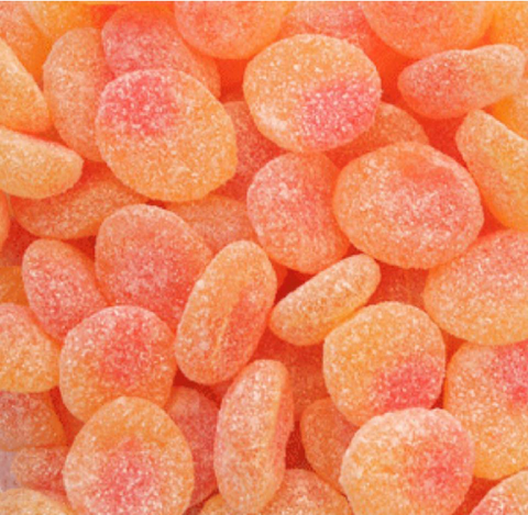 Sour Patch Peaches-Half Nuts-Half Nuts
