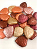 Madelaine Fall Leaves-Half Nuts-Milk Chocolate-Half Nuts