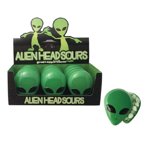 Alien Head Sours Tin-Half Nuts-Half Nuts