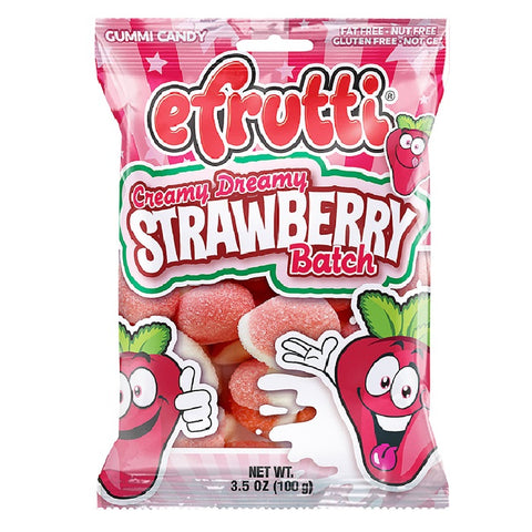 Efrutti Creamy Dreamy Strawberry Batch-Half Nuts-Half Nuts