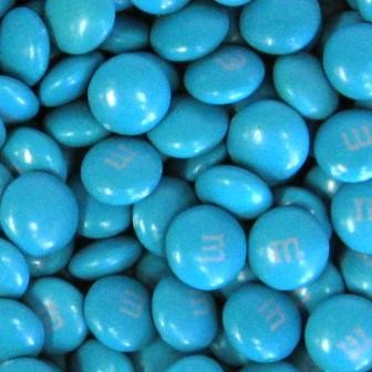 Blue M&M's Candy