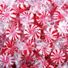 Primrose Sugar Free Peppermint Starlights-Manufacturer-Half Nuts
