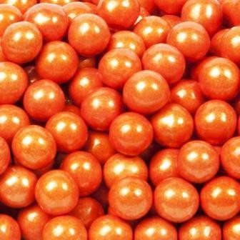 Orange Shimmer Sixlets-Manufacturer-Half Nuts