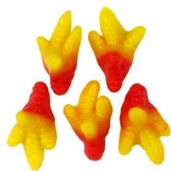 Gummi Chicken Feet-Half Nuts-Half Nuts