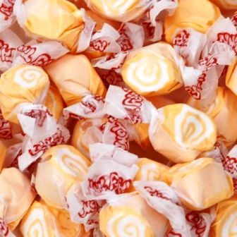 Taffy Town Orange Cream Salt Water Taffy-Half Nuts-Half Nuts