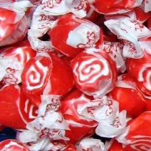 Taffy Town Red Licorice Swirl Taffy-Half Nuts-Half Nuts