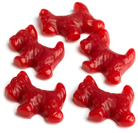 Red Licorice Scottie Dogs-Manufacturer-Half Nuts