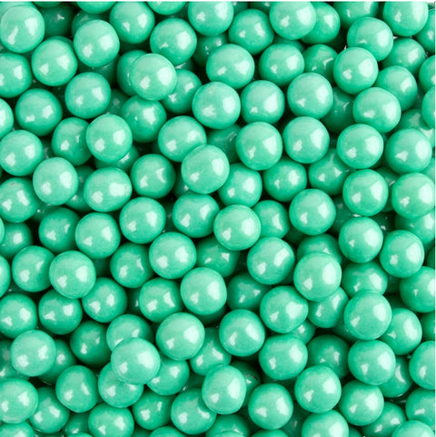 Turquoise Shimmer Sixlets-Manufacturer-Half Nuts