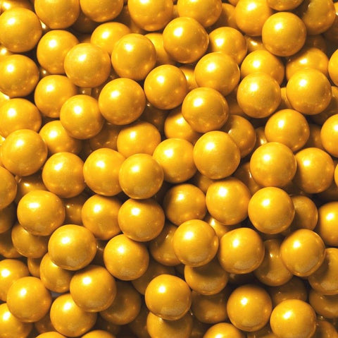 Shimmer Gold Sixlets-Manufacturer-Half Nuts