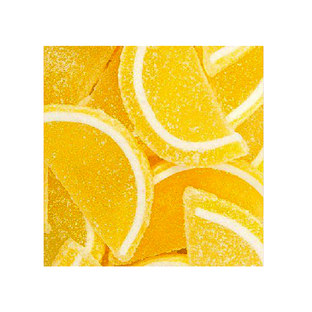 Jelly Fruit Slices - Lemon-Half Nuts-Half Nuts
