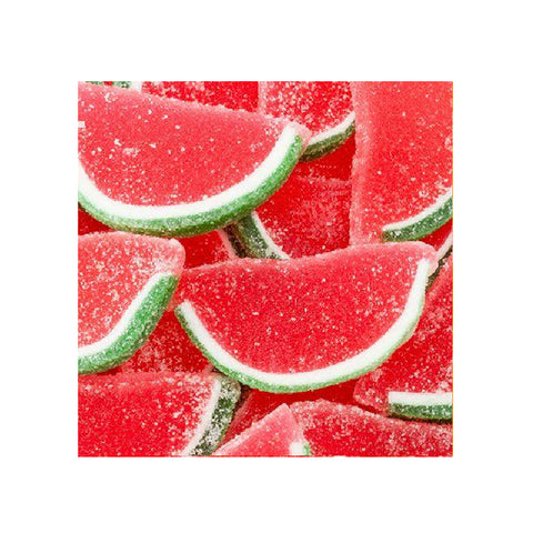 Jelly Fruit Slices - Watermelon-Half Nuts-Half Nuts