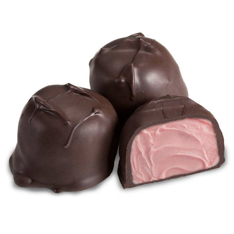 Dark Chocolate Raspberry Creams-Half Nuts-Half Nuts