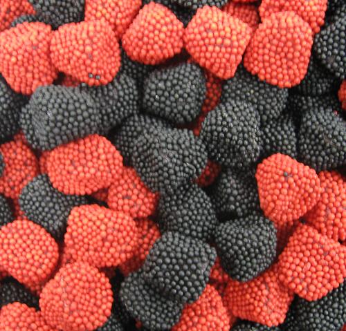 Jelly Belly Raspberries and Blackberries-Manufacturer-Half Nuts