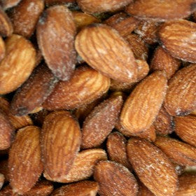 Natural (Skin on) Almonds - Roasted, Salted-Manufacturer-Half Nuts
