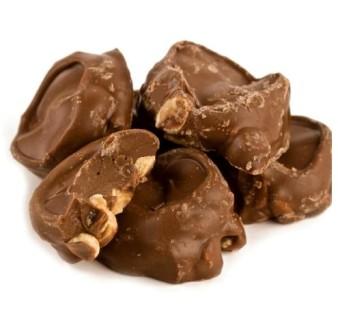 Milk Chocolate Peanut Clusters-Manufacturer-Half Nuts