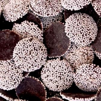 Dark Chocolate Nonpareils-Manufacturer-Half Nuts