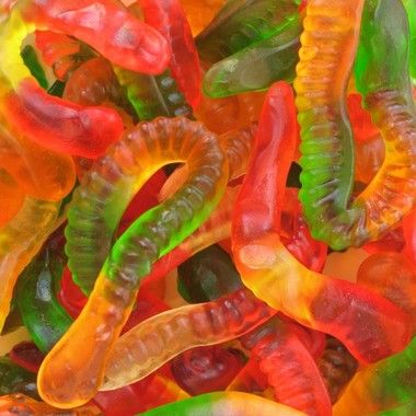 Gummi Worms-Manufacturer-Half Nuts