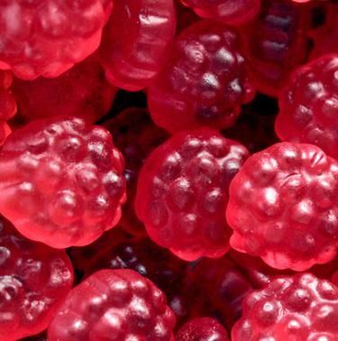 Gummi Red Raspberries-Manufacturer-Half Nuts