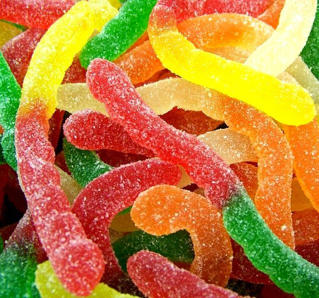 Sour Gummi Worms-Manufacturer-Half Nuts