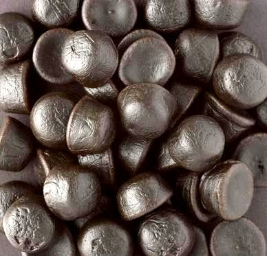 Imported Soft Black Licorice Drops-Manufacturer-Half Nuts