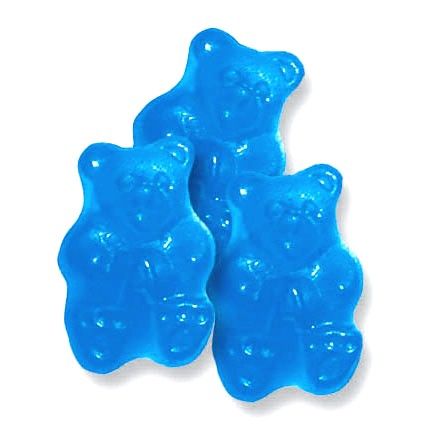 Gummi Bears - Blue Raspberry-Manufacturer-Half Nuts
