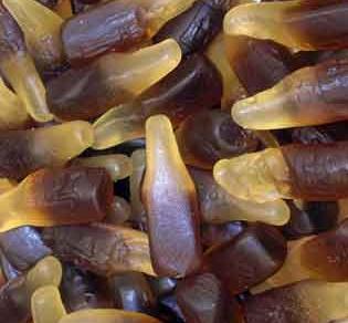 Gummi Cola Bottles-Manufacturer-Half Nuts