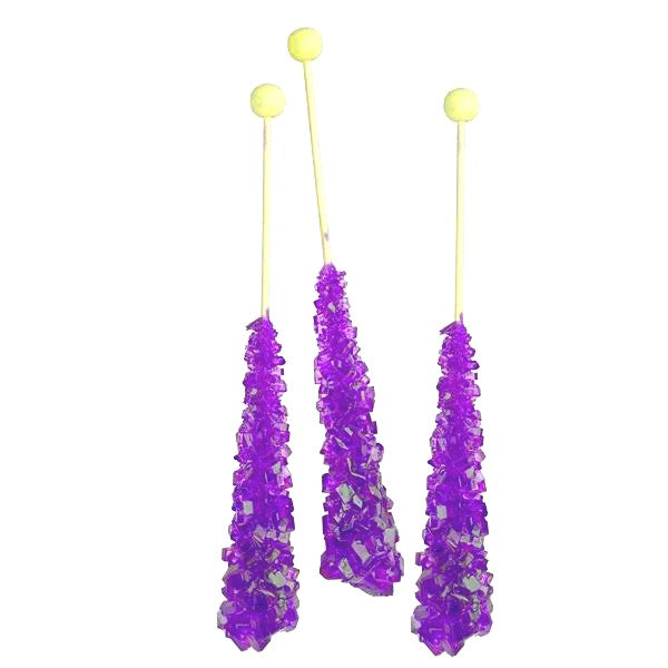 Rock Candy - Grape Crystal Stick-Manufacturer-Half Nuts