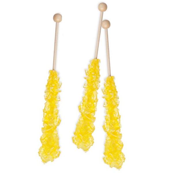 Rock Candy - Lemon Crystal Stick-Manufacturer-Half Nuts