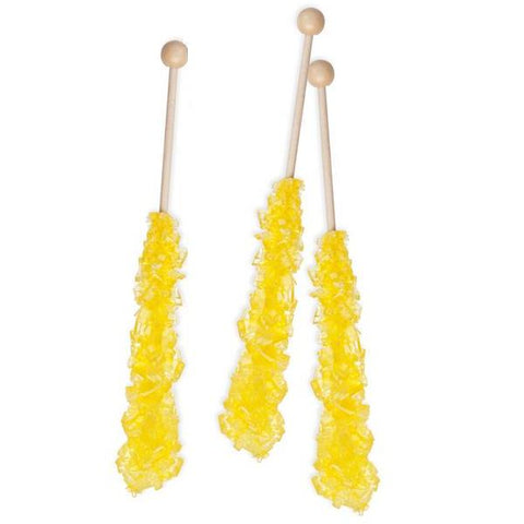 Rock Candy - Lemon Crystal Stick-Manufacturer-Half Nuts